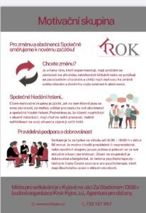 Oznámení – motivační skupina 17. 9. 2025 se nekoná